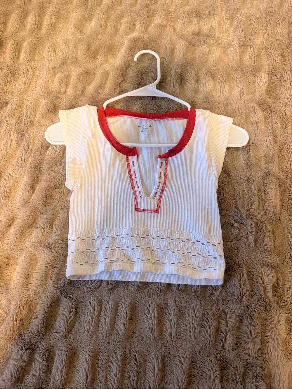 Out From Under Ribbed Crop Top